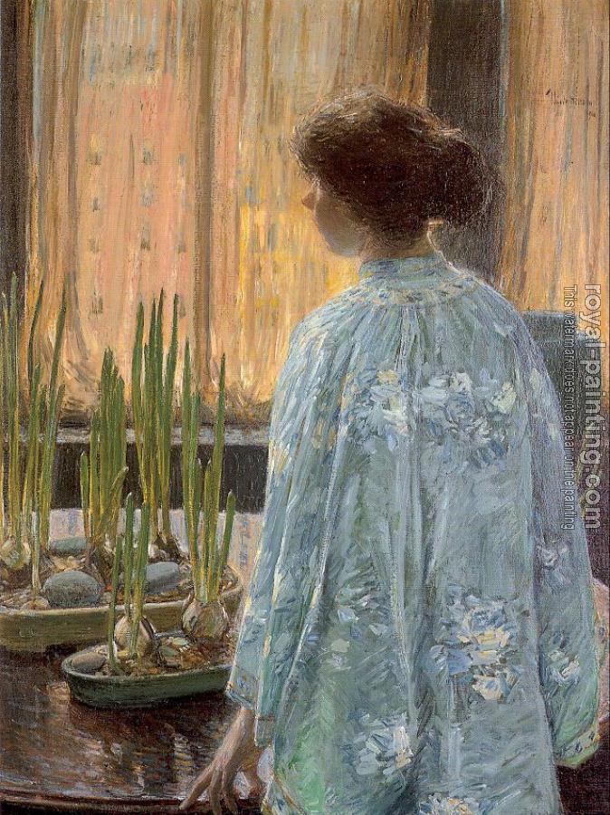 Childe Hassam : The Table Garden Childe Hassam : The Table Garden